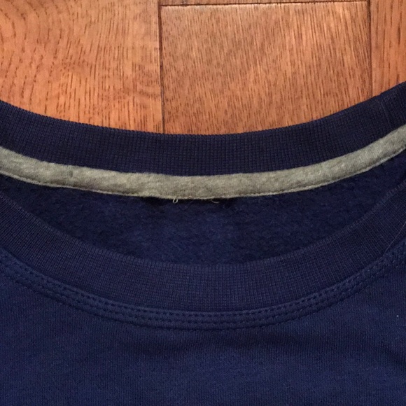 Vintage Nike logo sweatshirt blue and yellow - Picture 3 of 3